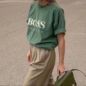 BOSS America Teal Vintage T-shirt - Large